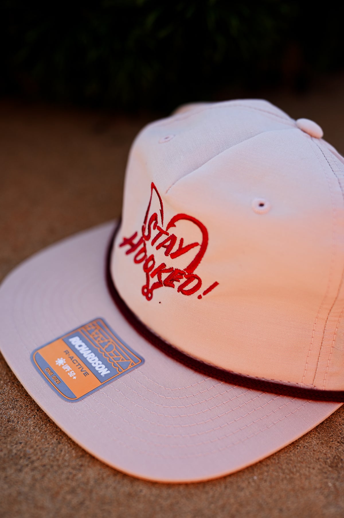 STAY HOOKED | NTP | PINK/RED