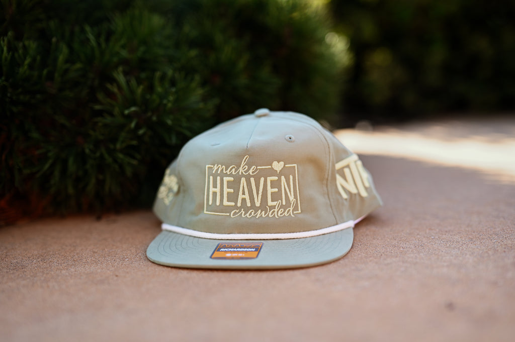 MAKE HEAVEN CROWDED | LIGHT GREEN/CREAM
