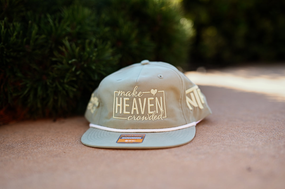 MAKE HEAVEN CROWDED | LIGHT GREEN/CREAM