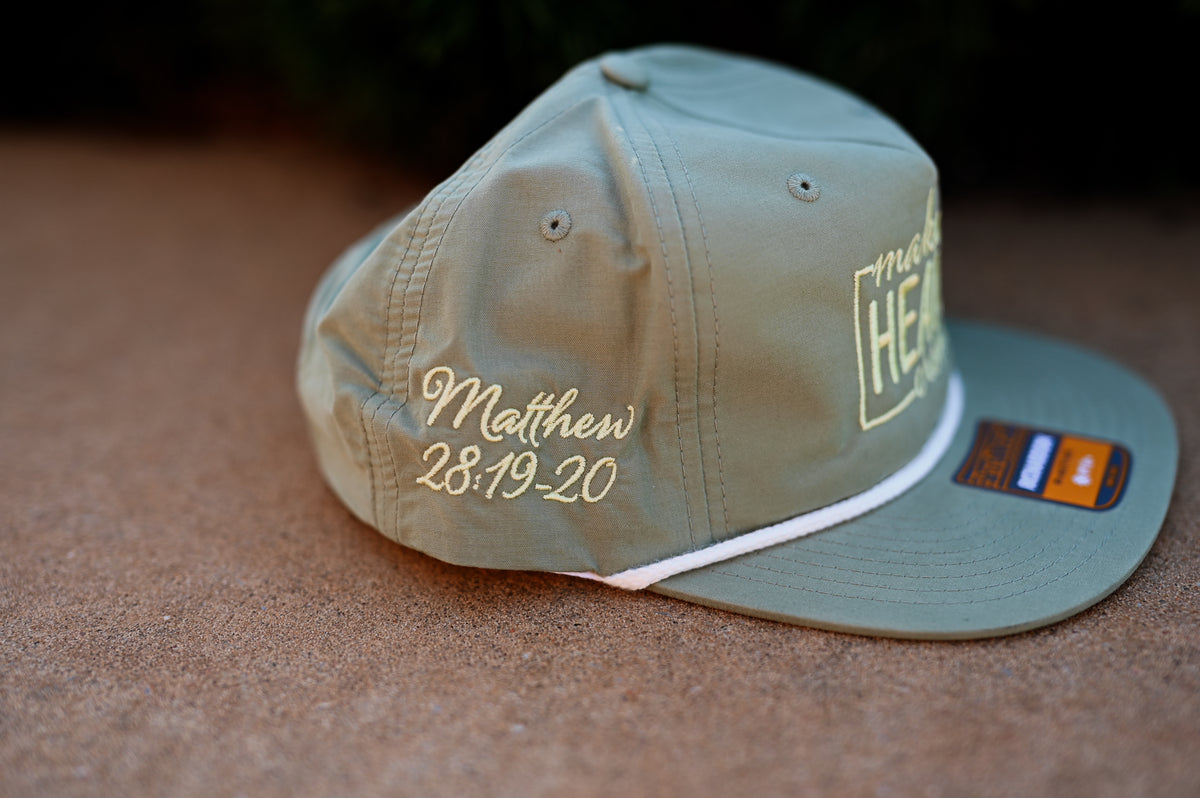 MAKE HEAVEN CROWDED | LIGHT GREEN/CREAM