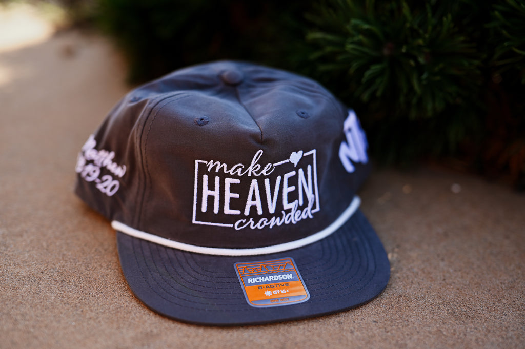 MAKE HEAVEN CROWDED | GREY/WHITE
