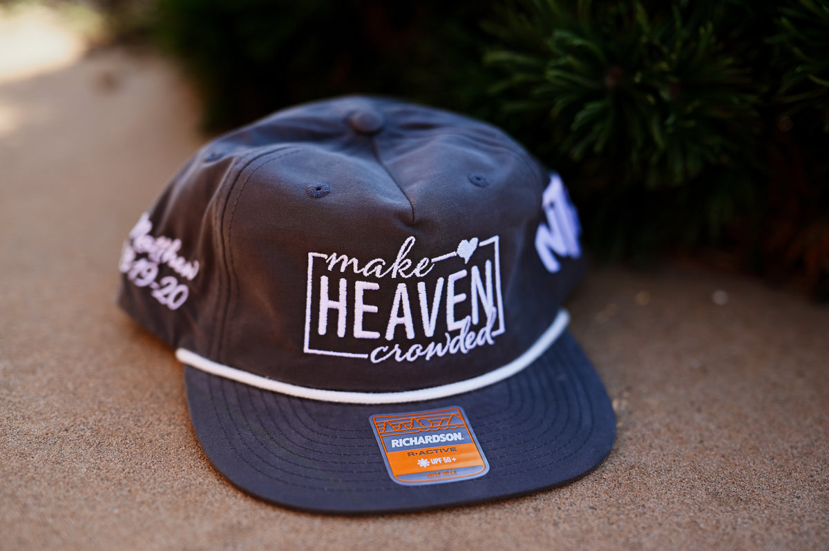 MAKE HEAVEN CROWDED | GREY/WHITE