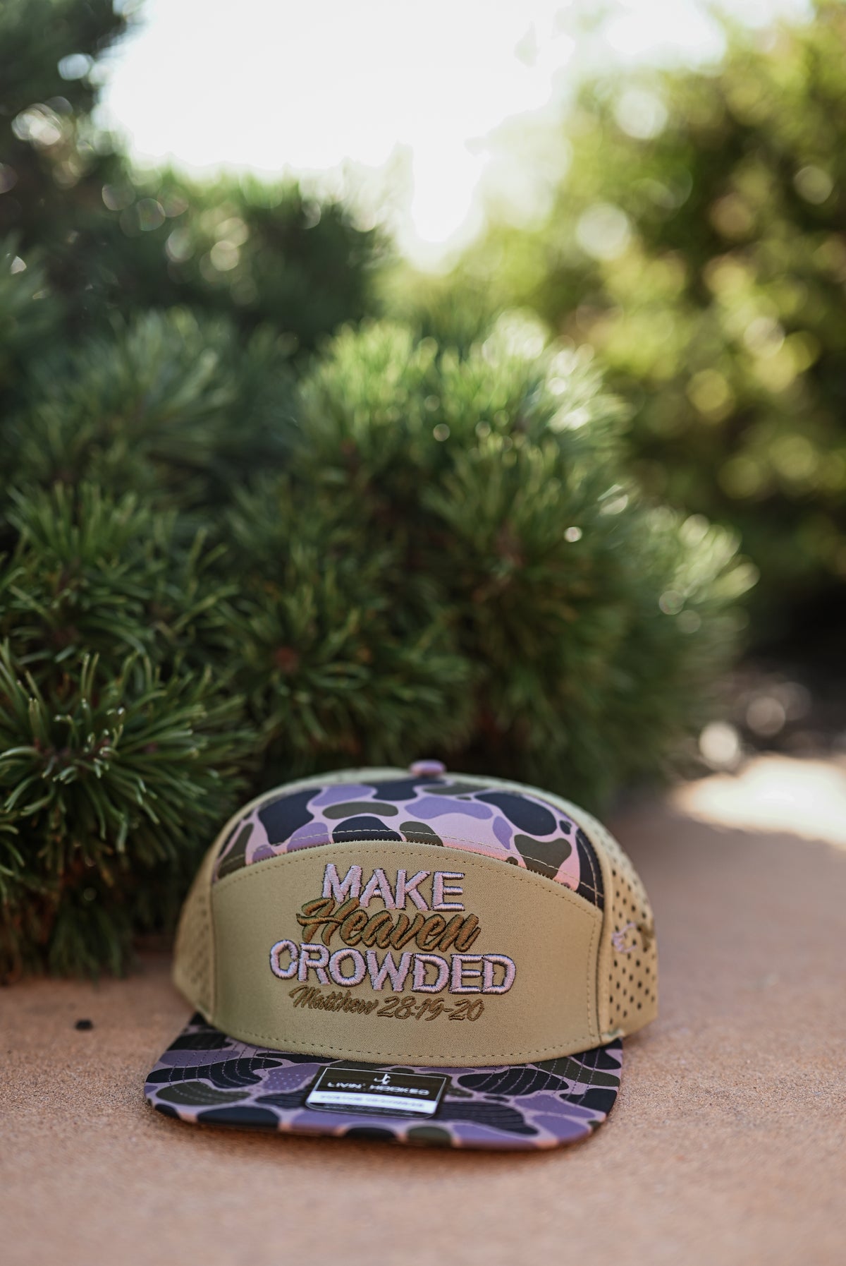 MAKE HEAVEN CROWDED | GREEN CAMO