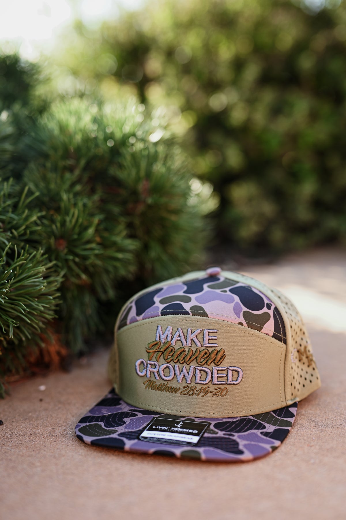 MAKE HEAVEN CROWDED | GREEN CAMO