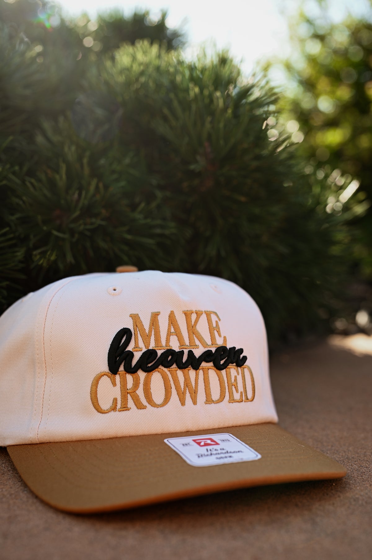 MAKE HEAVEN CROWDED | GOLD/BLACK