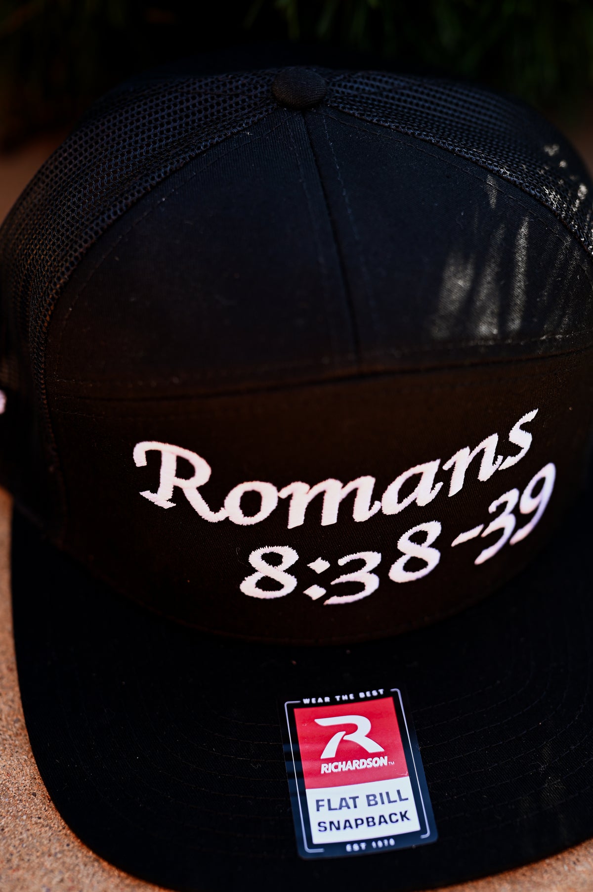 Romans 8:38-39 Black Richardson